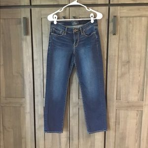 Lucky Brand Womens 4/27 Mollie Crop jeans